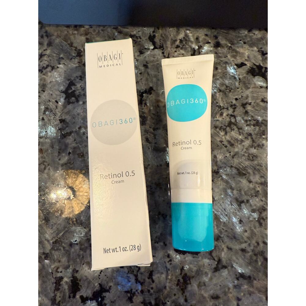 NEW Obagi 360 Retinol 0.5 Cream - 1oz FREE GIFT INCLUDED